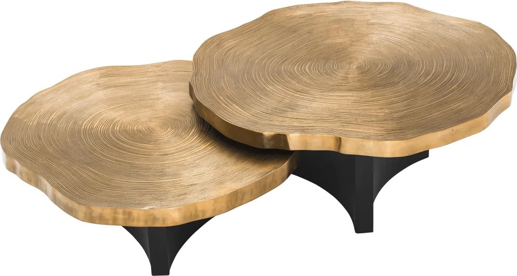 Set 2 masute de cafea design LUX Thousand Oaks alama 113295 HZ