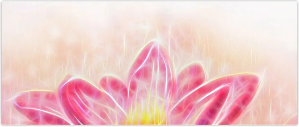 Tablou - Floare de lotus (120x50 cm)