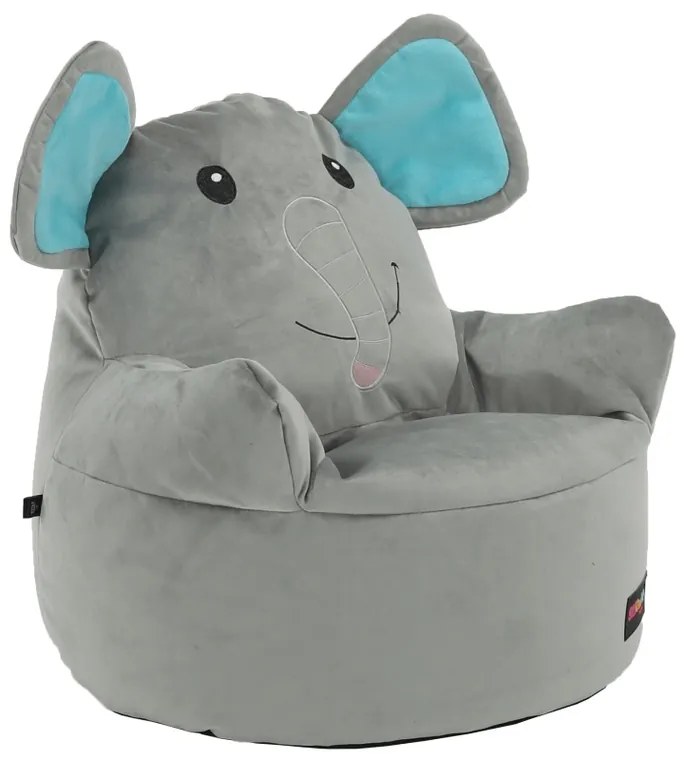 Puf pentru copii Slon Baby, 55 x 50 cm