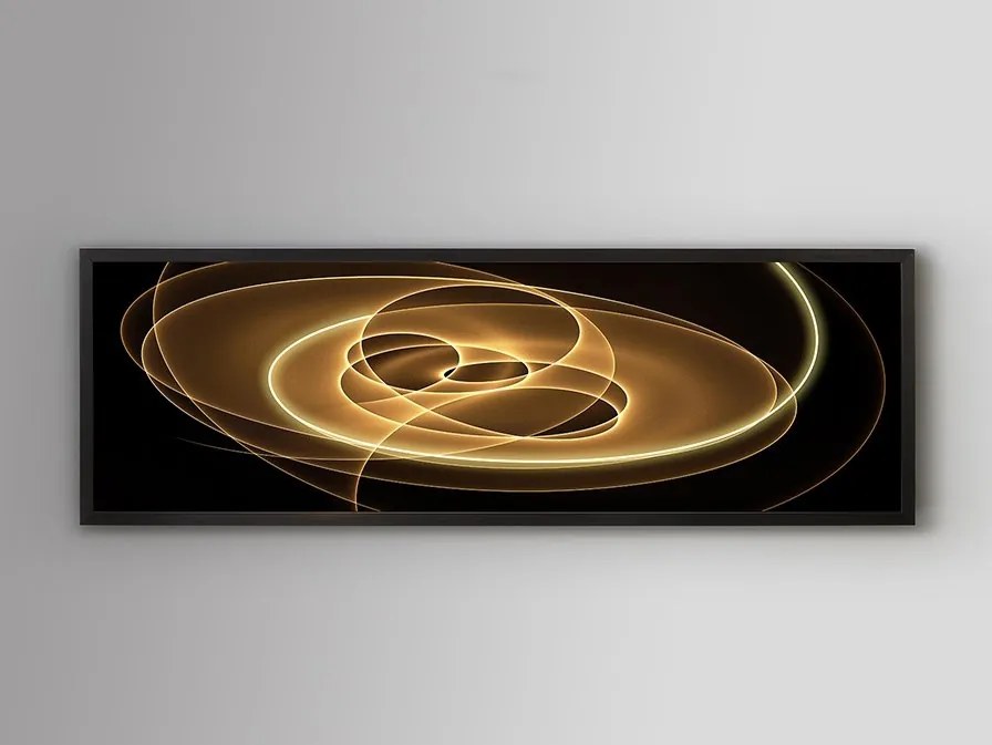 Tablou de perete decorativ cu iluminat Trazados