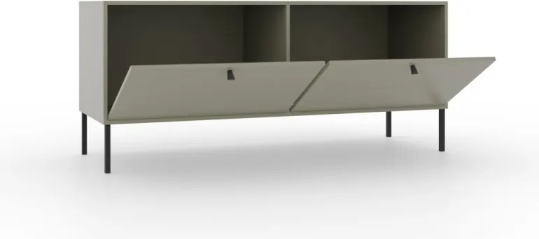 Comodă TV, 121x41x50, Tili 2, ADRK Furniture (Culoare: Eucalipt / Eucalipt)