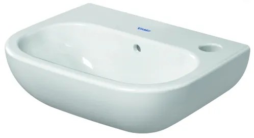 Duravit 7053600082 - Lavoar suspendat D-CODE 36 x 27 cm, ceramică, alb lucios