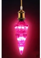 Bec LED 2W E27 Rosu PINE HOROZ