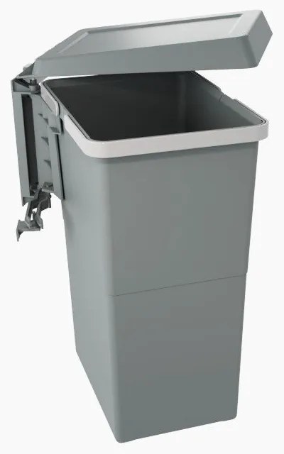 Coș de gunoi de plastic încorporat 24 l Swing 2.0 - Elletipi