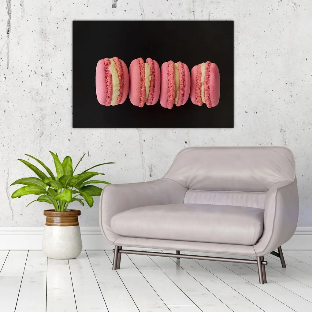 Tablou cu macarons (90x60 cm)