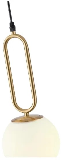 Lustră pe cablu 1xE27/40W/230V alamă