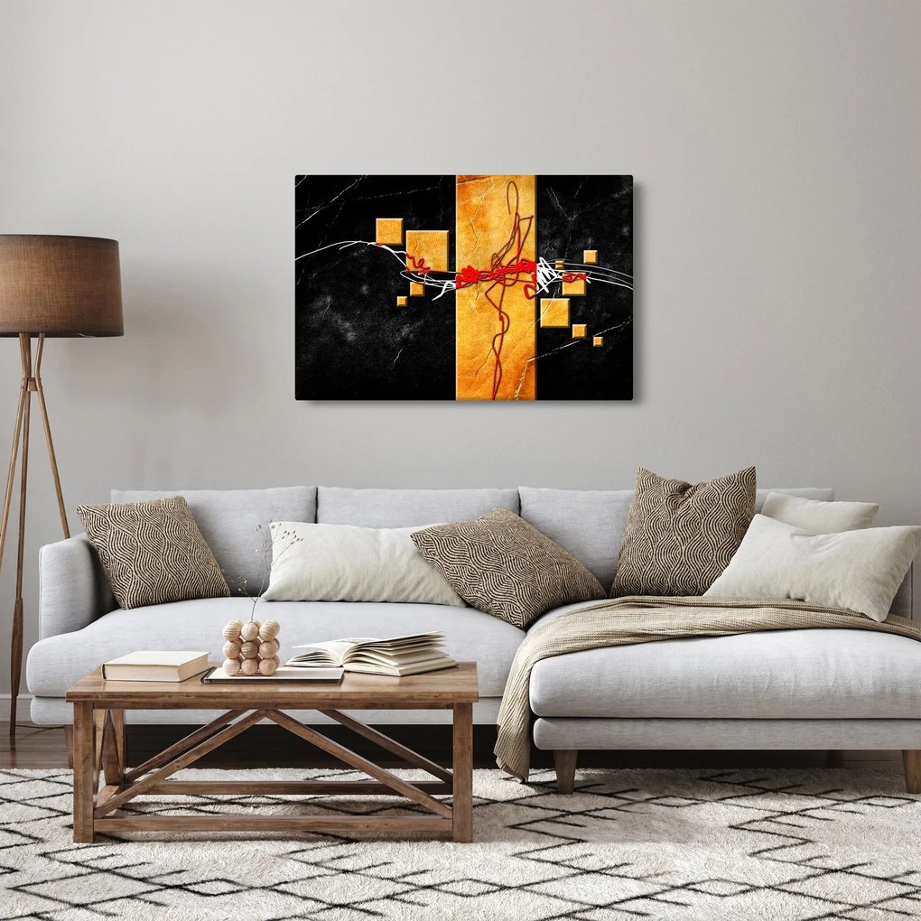 Tablou abstract - Dansatoare (90x60 cm)