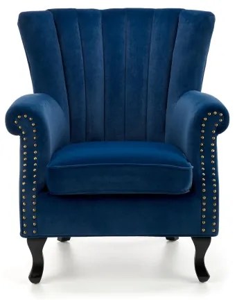 Fotoliu CLARUS, bleumarin