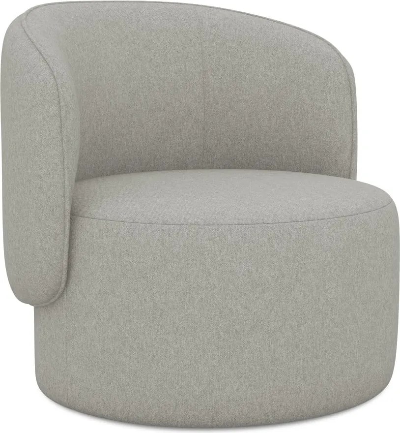 Fotoliu gri deschis Ipo – Makamii