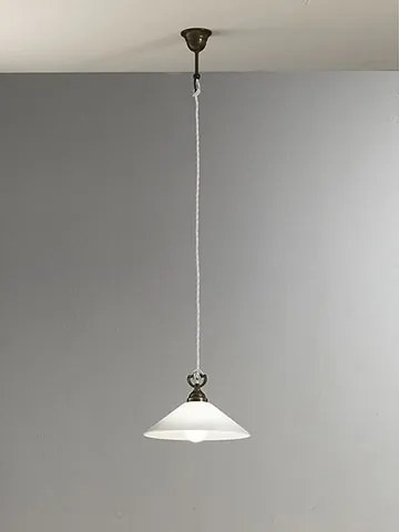 Lustra, Pendul rustic fabricat manual diametru 30cm Tabia 212.09.OV