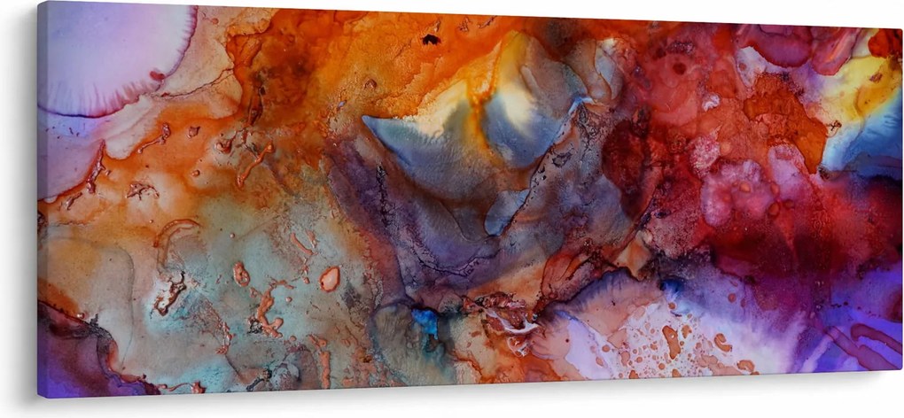 Tablou - Abstract Ink Art (120x50 cm)
