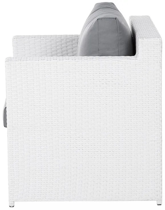 Set canapele pentru grădină Rimi (alb). 1011661