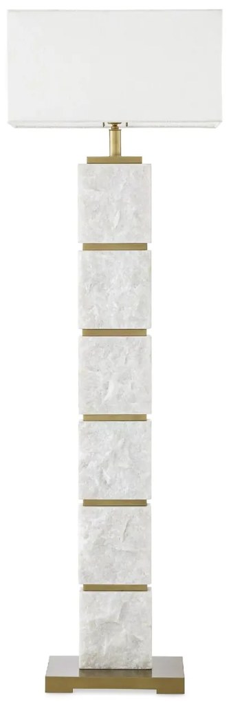 Lampadar, lampa de podea LUX cu baza din marmura Newton