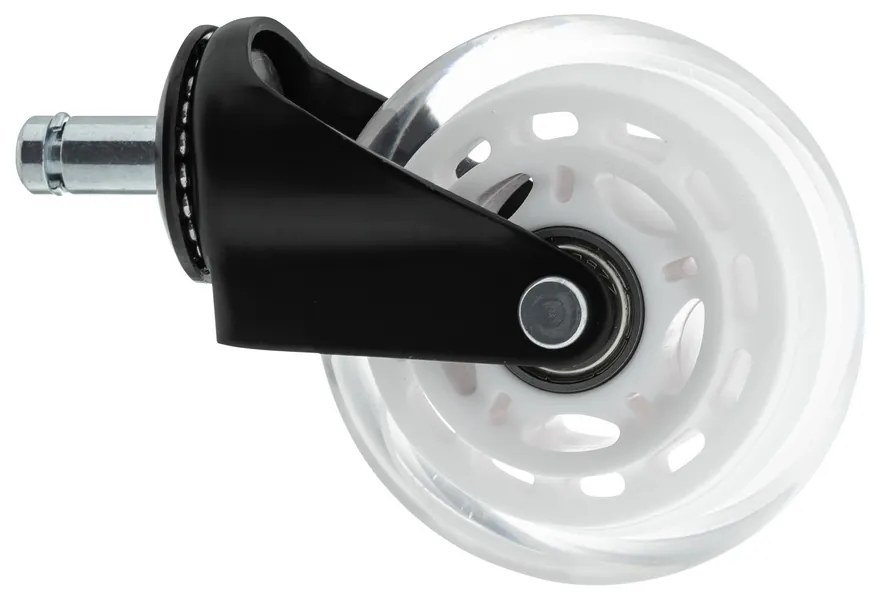 Roti de birou Ergo Wheel, 5 buc, alb
