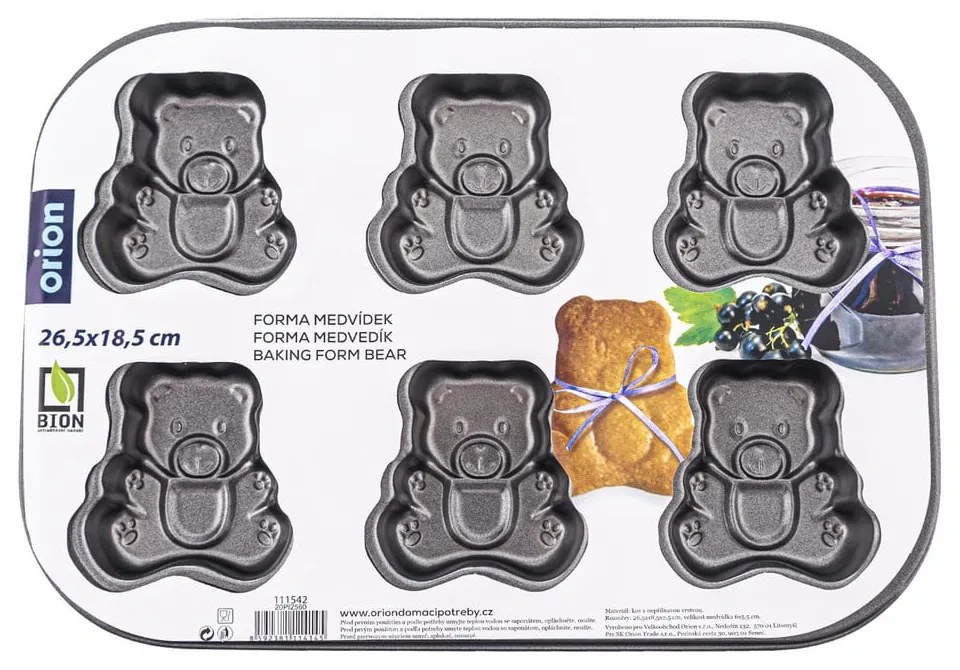 Formă de copt din metal 18,5x26,5 cm – Orion