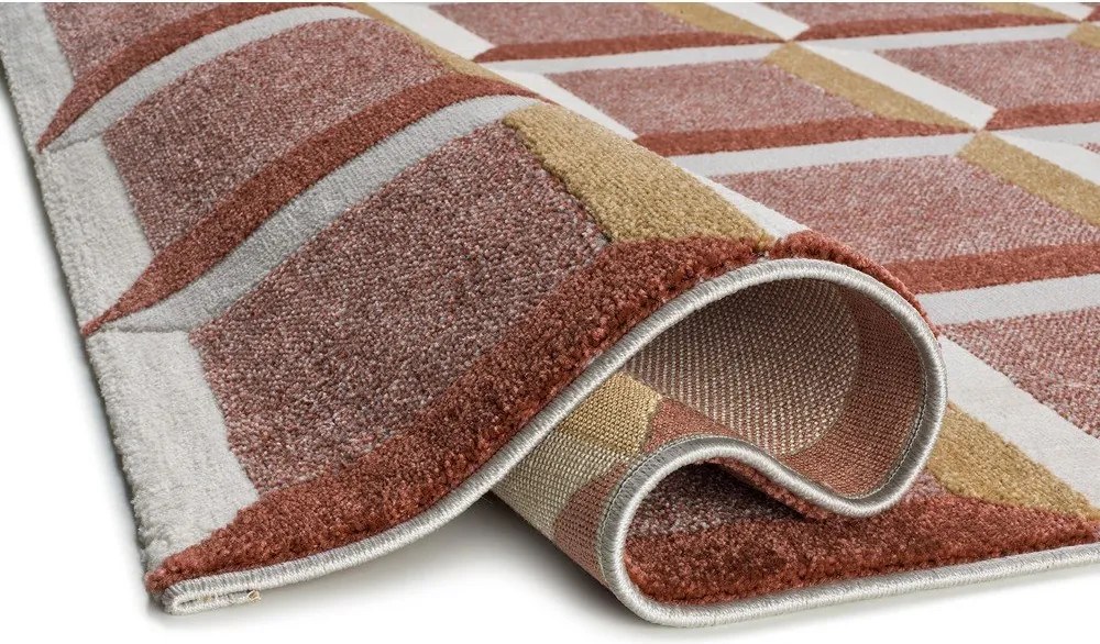 Covor teracotă 133x190 cm Amara – Universal