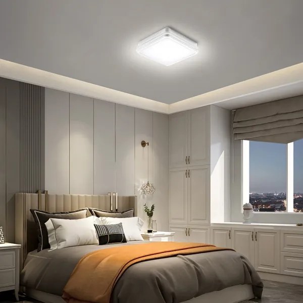 Brilagi - Corp de iluminat exterior BENE LED/24W/230V 26x26 cm alb IP54