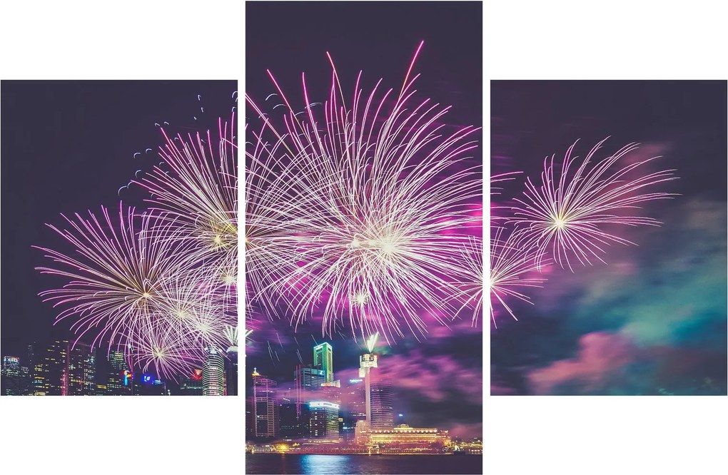 Tablou cu artificii (90x60 cm)
