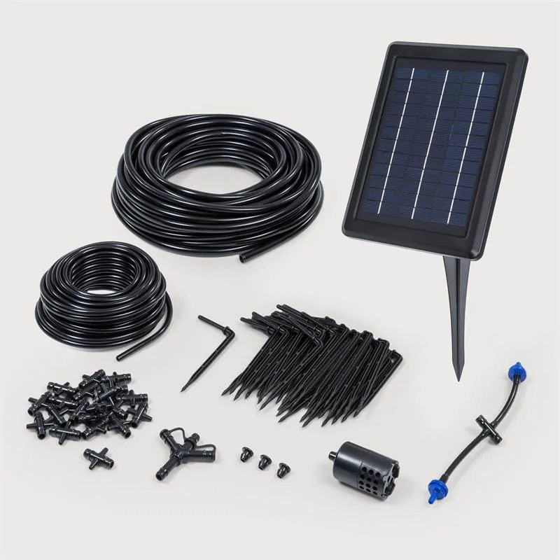 Greenkeeper Solar, sistem de irigare, panou solar, 1500 mAh, 40 de plante