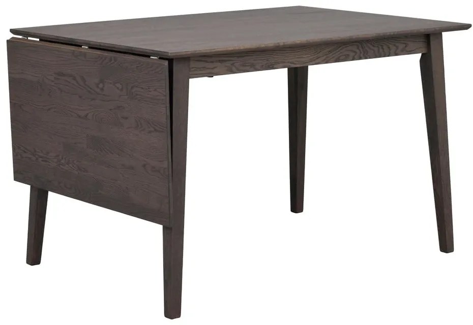 Masă de dining extensibilă din lemn masiv de stejar 120x80 cm Filippa - Rowico