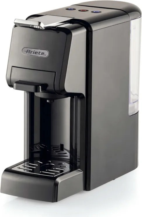 Espressor pentru cafea macinata si capsule 4in1 Ariete 1304/11, 1350W, 19 bar, 0.7 l, Oprire automata, Bază reglabila, Negru