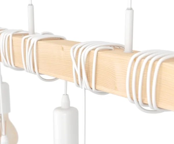 Eglo 43705 - Lustră suspendată pe cablu TOWNSHEND 6xE27/60W/230V