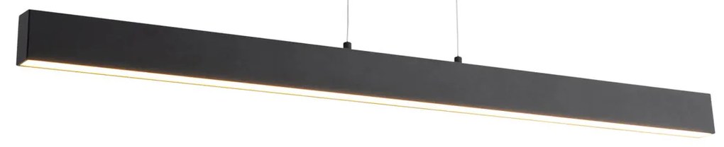 Lampă suspendată neagră cu LED integrat cu 3 trepte de reglare a luminozității 2700-4000K - Keane