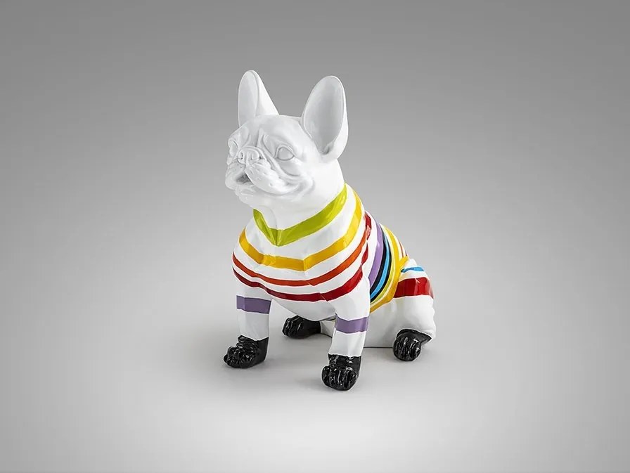 Figurina decorativa caine bulldog Frenchi