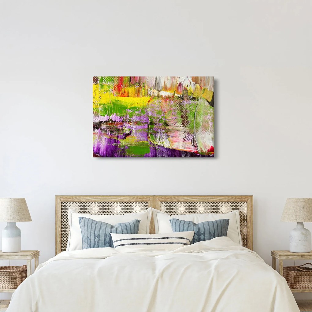 Tablou cu abstracție - pictura (90x60 cm)