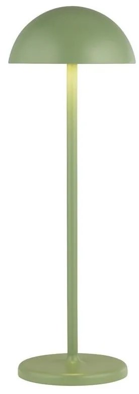 Lampa portabila pentru exterior cu iluminat LED pe baterii Portabello verde
