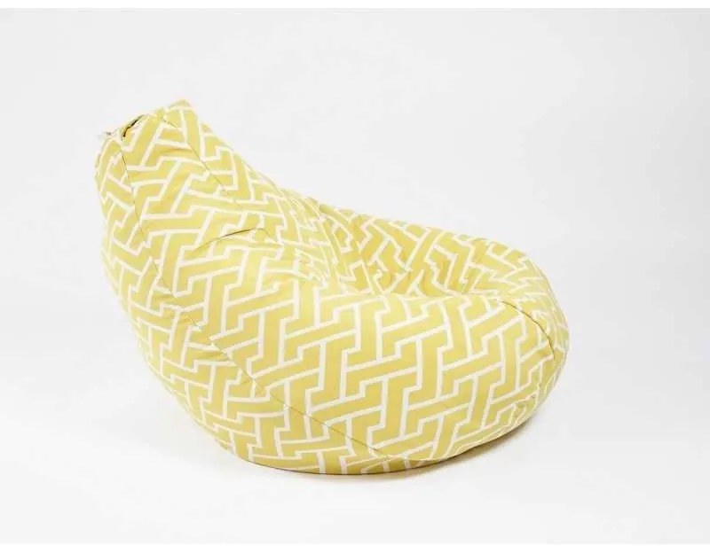Fotoliu Nirvana Hobbit Pufrelax, Material Textil - Zippity Yellow