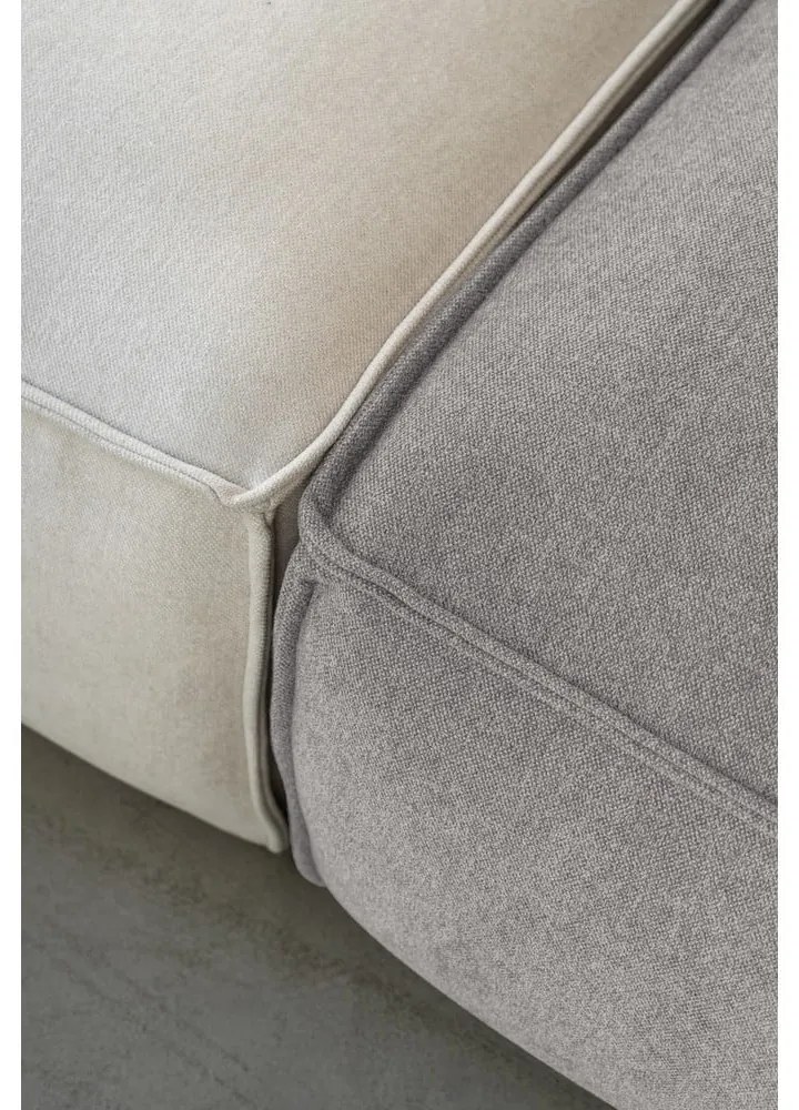 Modul pentru canapea gri deschis (de mijloc) Flex Felix – Miuform