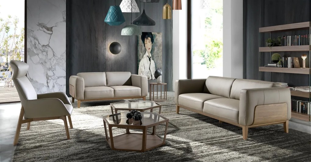 Canapea 2 locuri eleganta, design LUX Arawan AC-5353-2P