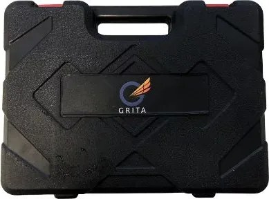 Foarfecă de grădină cu acumulator Grita HT-6600-1 + 2x baterii 21 V + 2 chei + geantă de transport p