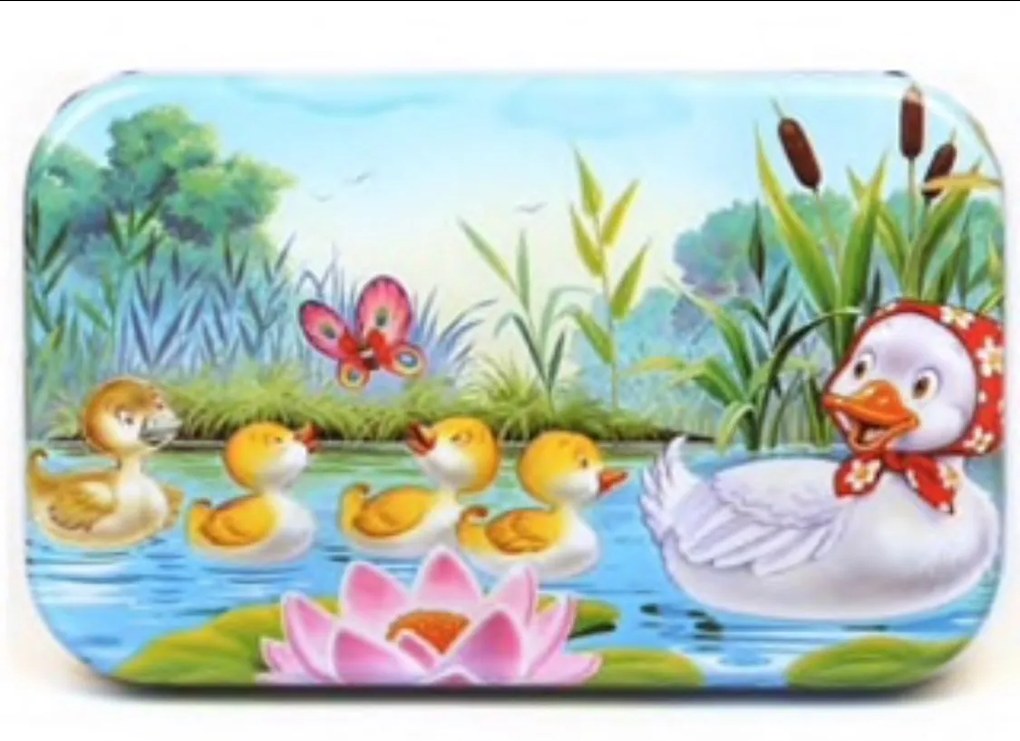 Puzzle din lemn - Rățuște 60buc