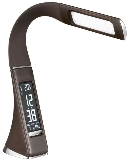 Lampă de masă LED dimabilă cu afișaj Immax 08948L LEATHER LED/7W/230V