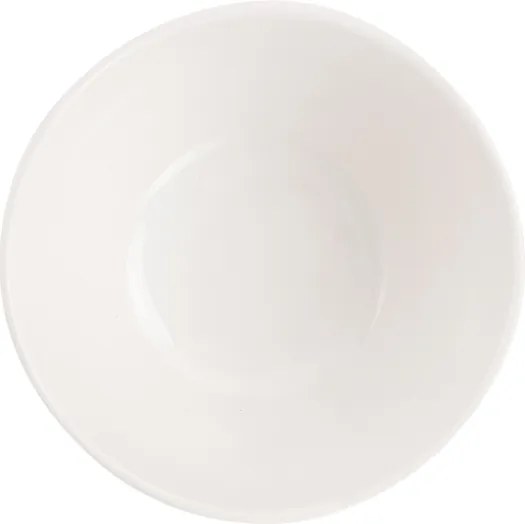 Bol Ceramica NOVA - 14cm: Alb Gri cu Picatele Visiniu Inchis