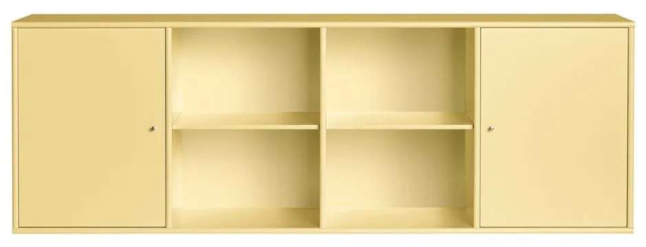 Comodă galben-deschis joasă suspendată 176x61 cm Mistral – Hammel Furniture