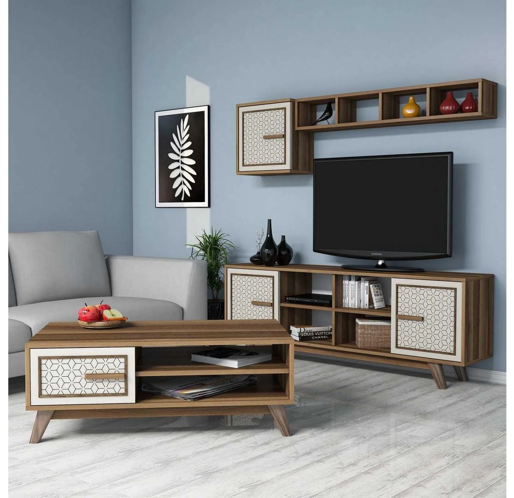 Mobilier living Aysha (Nuc + Crem). 1089283