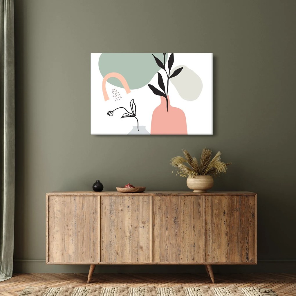 Tablou - Flori într-o vază N⁰3 (90x60 cm)