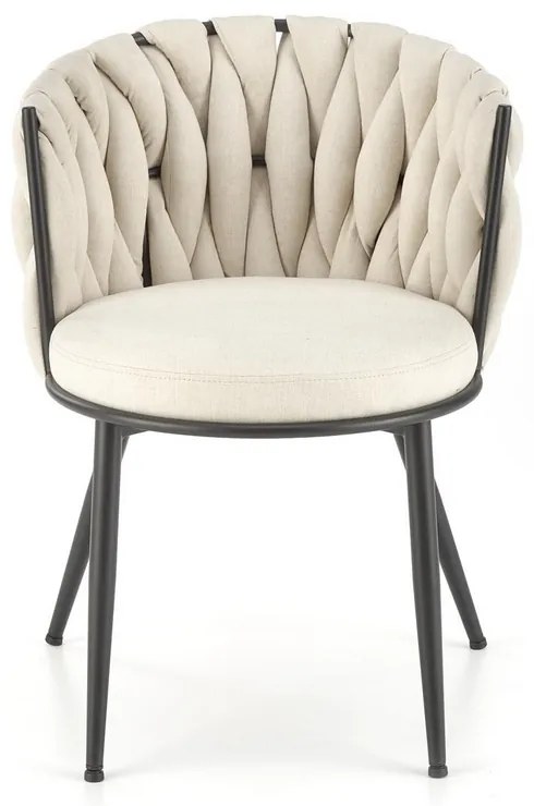Scaun de bucaterie Noemi, crem