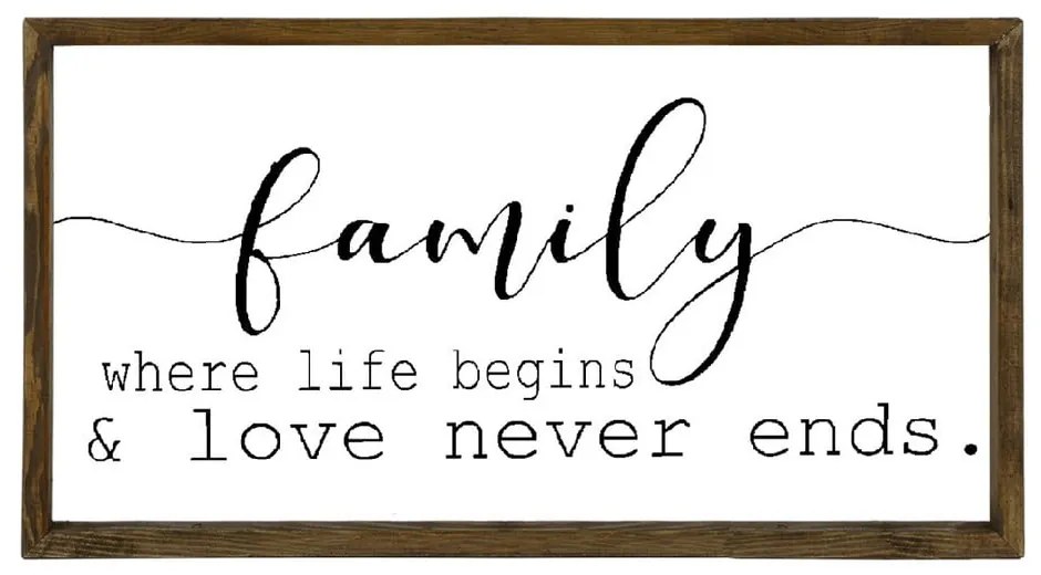 Poster 50x25 cm - Evila Originals