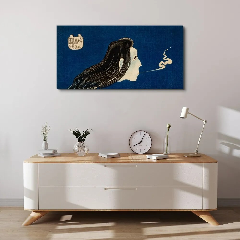 Tablou canvas Femeia fantomă