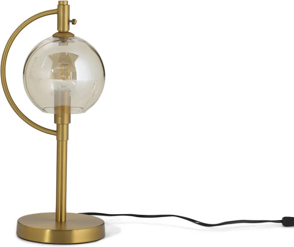 Lampa de masa MOMOI - sticla/alamă