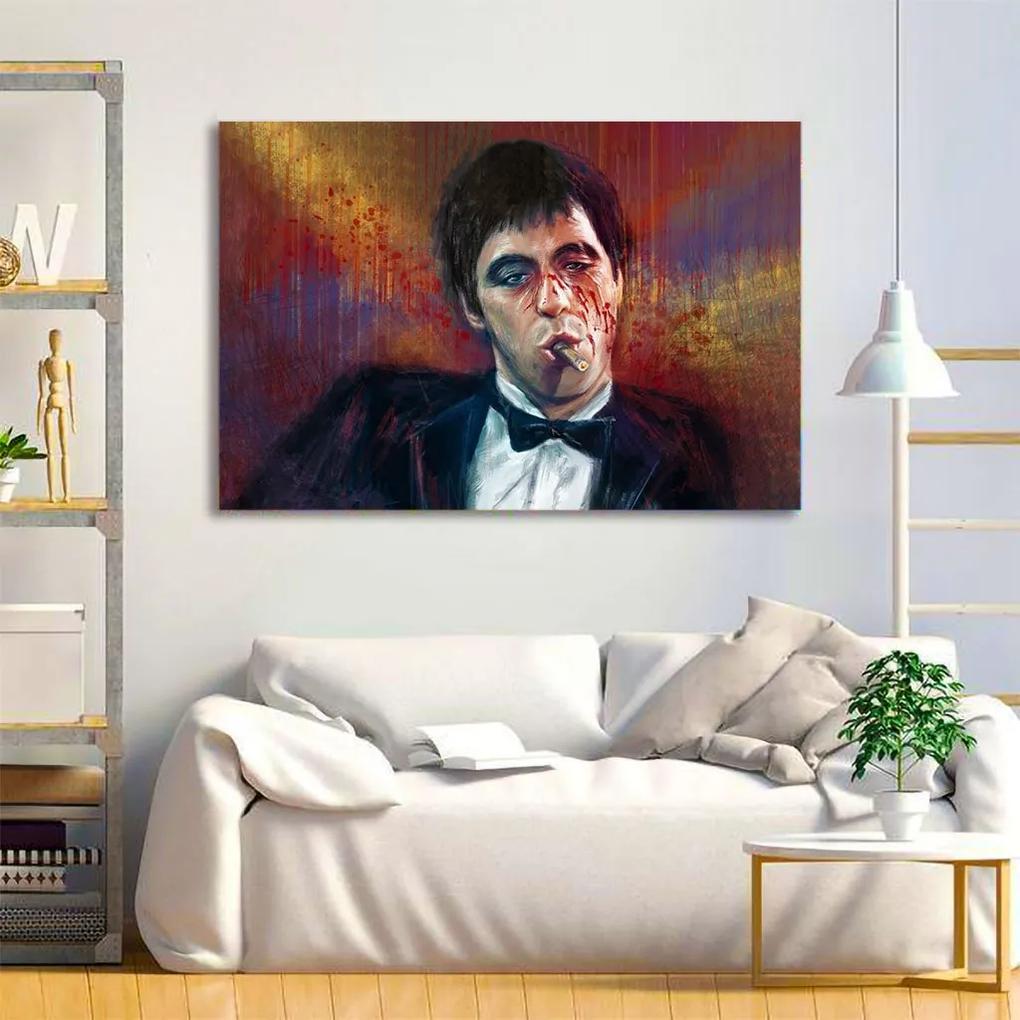 Tablou Canvas - Tony Montana 60 x 95 cm
