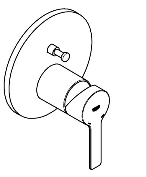 GROHE 24064001 - Baterie LINEARE, crom lucios