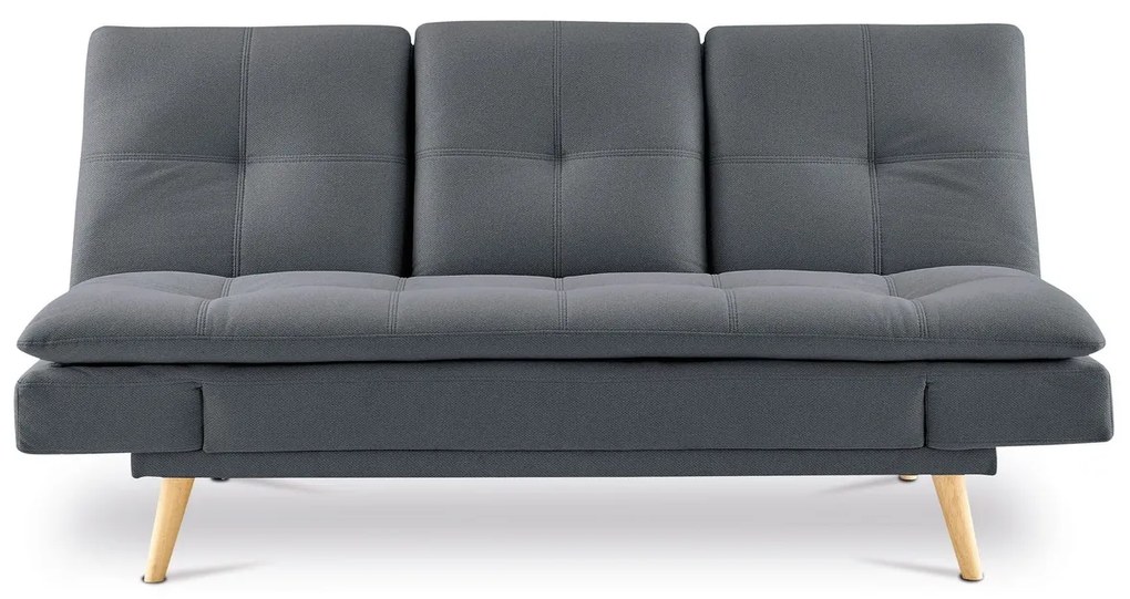 Canapea cu trei locuri ASB-4720 GREY2, gri închis