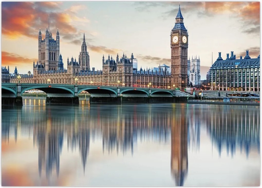 Tablou - Houses of Parliament din Londra (70x50 cm)