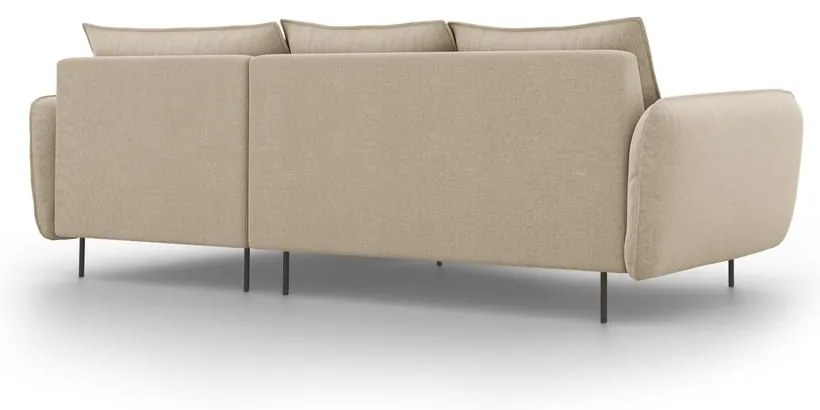 Colțar cu șezlong pe partea dreaptă Cosmopolitan Design Vienna, bej