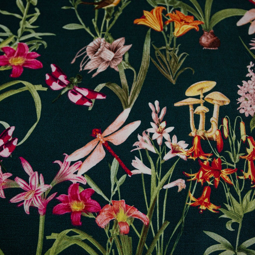 Lenjerie de pat din microfibra MYSTIC GARDEN verde inchis Dimensiune lenjerie de pat: 70 x 90 cm | 140 x 220 cm